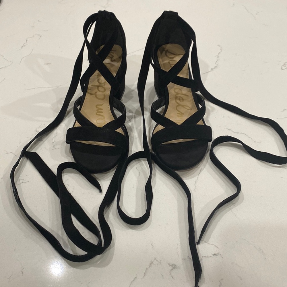 Sam Edelman strappy suede sandals